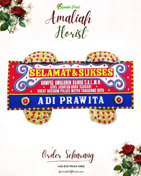 Papan Bunga Ucapan Selamat Buntu Datu